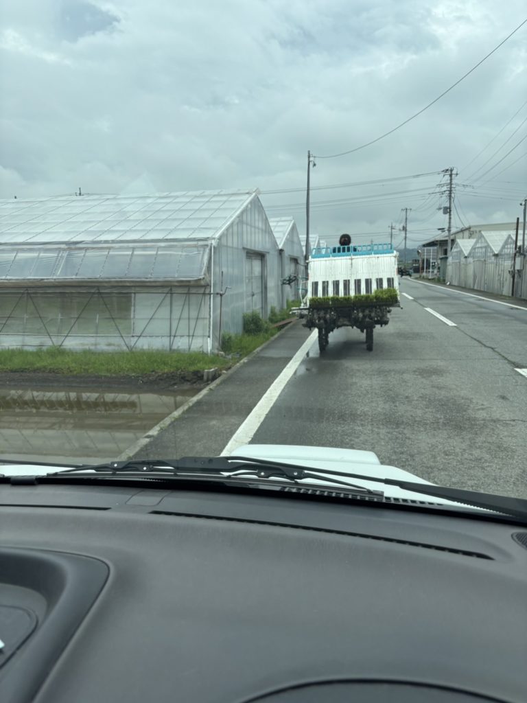 田植え機